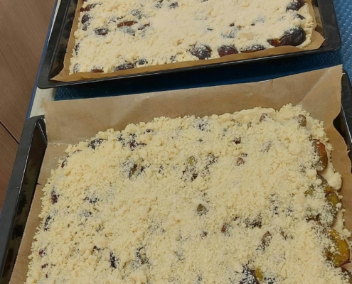 Gemeinsames Backen im Haus St. Maria Immaculata